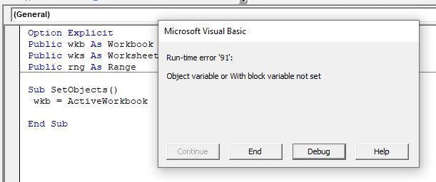 VBA Set Object Variables Workbooks Worksheets More Automate Excel