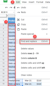 Find And Replace Multiple Values In Excel Google Sheets Automate Excel