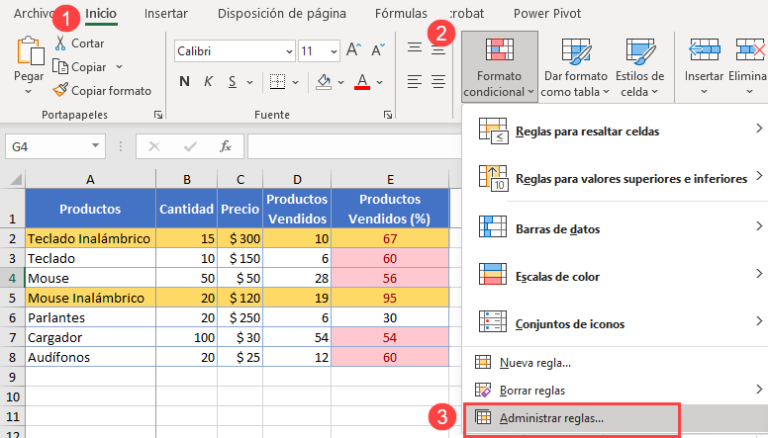 Formato Condicional Excel Y Google Sheets Tips Para