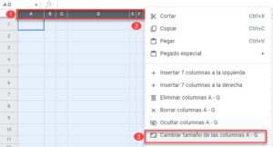 Redimensionar Varias O Todas Las Filas Columnas A La Vez En Excel Y