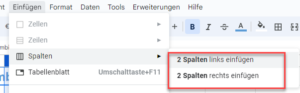 Mehrere Zeilen Spalten in Excel und Google Sheets einfügen Automate Excel