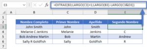 Separar Nombres Y Apellidos Excel Y Google Sheets Automate Excel