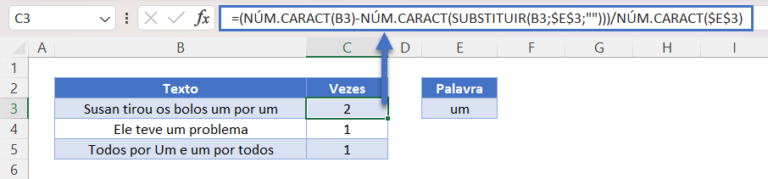 Contar Vezes Que Uma Palavra Aparece Em Uma C Lula Excel E Google