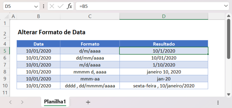 Alterar Formato De Data No Excel E No Google Planilhas Automate Excel