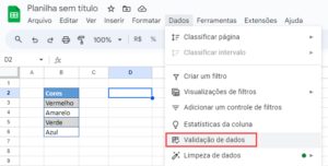 Adicionar Uma Lista Suspensa Formata O De Cores No Excel E No