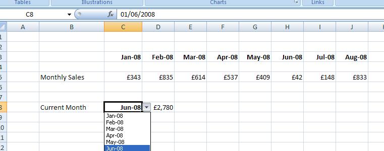 Using Dynamic Ranges - Year to Date Values