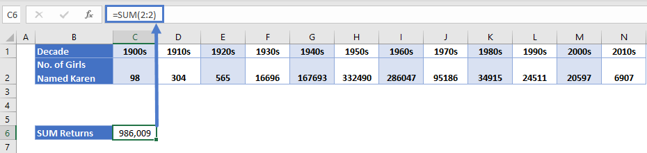 sum-entire-row-automate-excel