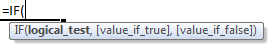 if formula syntax