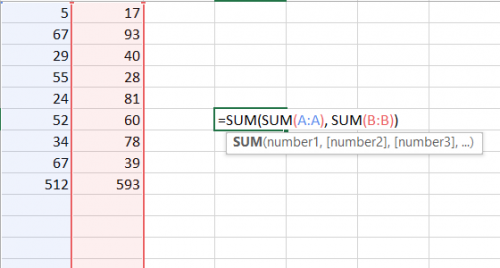 add-up-sum-entire-columns-or-rows-in-excel-automate-excel