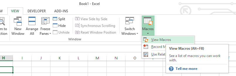 What Is Excel Macro Button