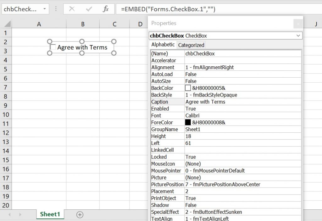 Vba Checkbox Automate Excel