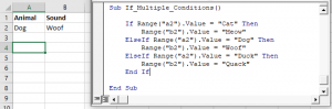 VBA If, ElseIf, Else (Ultimate Guide to If Statements) - Automate Excel