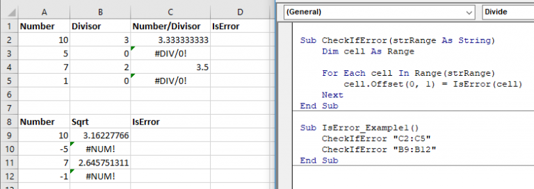 Vba Iserror Function Automate Excel Hot Sex Picture 1736