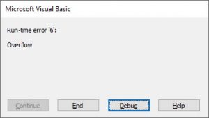 excel vba on error export as fixed format