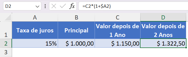 calcular juros compostos 2