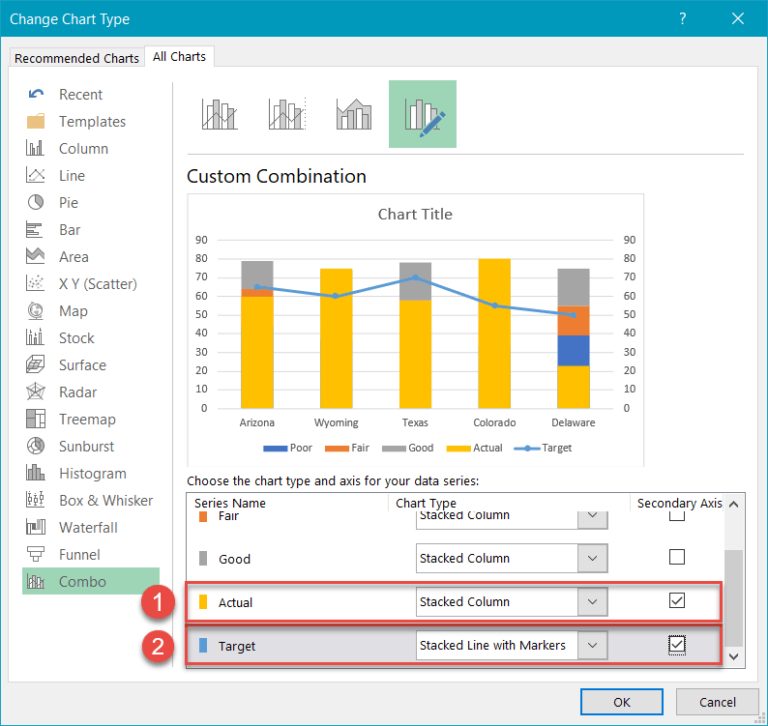 How to Create a Bullet Graph in Excel - Automate Excel