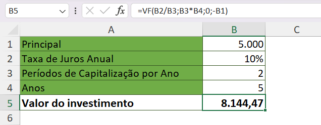 F Rmula De Juros Compostos No Excel E No Google Planilhas Automate Excel