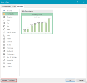 How To Create, Save, & Use Excel Chart Templates - Automate Excel