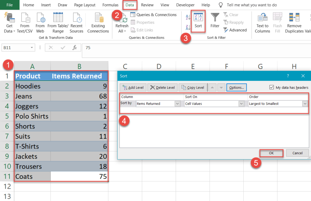 How to Create a Pareto Chart in Excel - Automate Excel