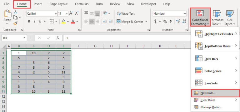 Highlight Blank Cells Conditional Formatting Automate Excel 2268