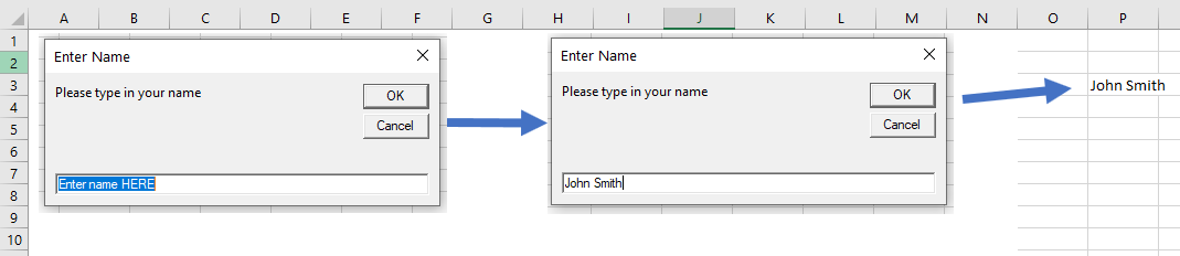 VBA InputBox Get Input From A User In A Macro VBA Code Examples