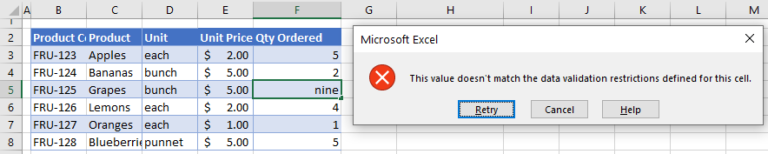 Data Validation Custom Formulas - Automate Excel