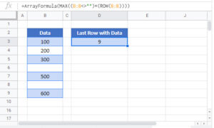 Find Last Row with Data - Excel & Google Sheets - Automate Excel