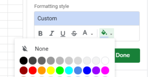 IF Formula - Set Cell Color w/ Conditional Formatting - Excel &amp; Google Sheets - Automate Excel