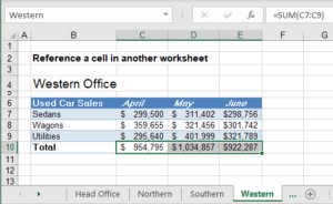 Excel Reference Cell In Another Sheet Or Workbook - Excel And Google ...