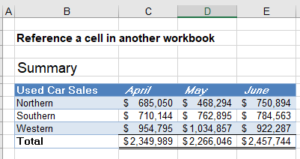 Excel Reference Cell In Another Sheet Or Workbook - Excel And Google ...