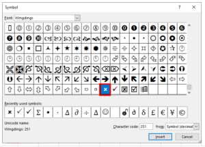 How to Insert Cross Text Symbol in Excel & Google Sheets - Automate Excel