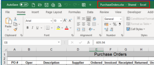 how to work with multiple users on an excel worksheet