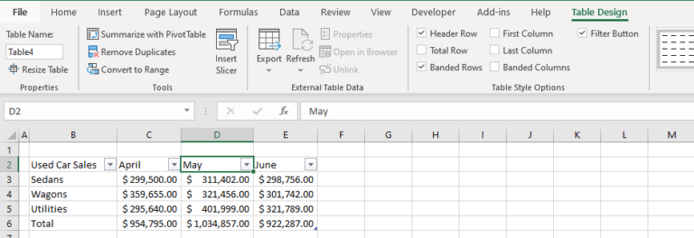 How to Remove a Table (Table Formatting) in Excel - Automate Excel