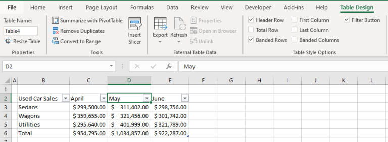 How to Remove a Table (Table Formatting) in Excel - Automate Excel