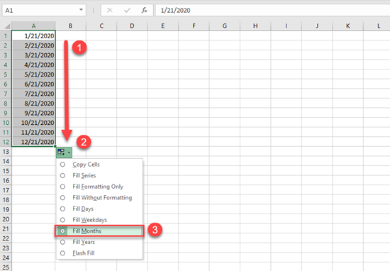 how-to-autofill-dates-or-months-in-excel-google-sheets-automate-excel