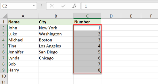 Auto Fill Series Function Based On Column Number And Row Number Hot 