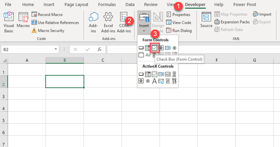 Systematically Analysis Large Universe How To Set Checkbox In Excel Tennis Present Sample