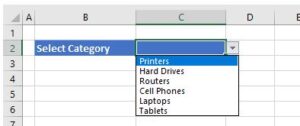 Create Default Value For Drop-Down List In Excel - Automate Excel