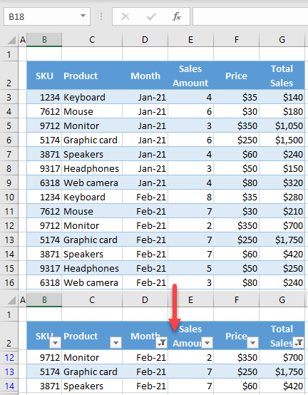 How To Apply Multiple Filters To Columns In Excel Riset