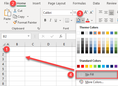 How to Change the Cell Background Color in Excel & Google Sheets - Automate  Excel