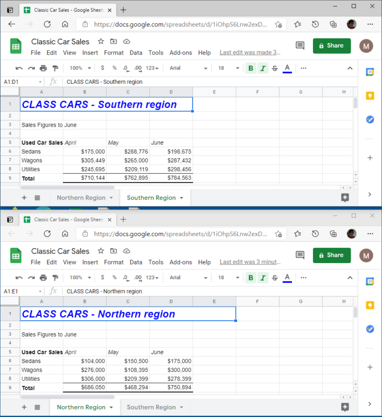 view-two-sheets-from-the-same-workbook-in-excel-google-sheets