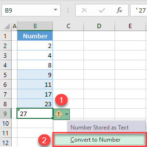 Number stored as text excel как исправить