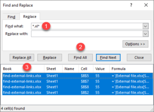 How to Find Cells Linked to External Sources in Excel - Automate Excel