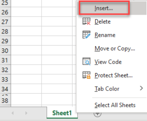 How to Insert a New Worksheet / Tab in Excel & Google Sheets - Automate ...