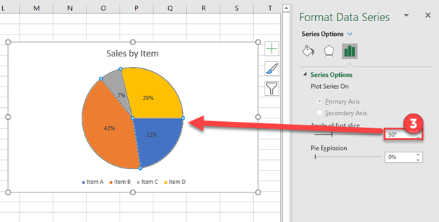 How To Rotate Pie Chart In Excel Automate Excel