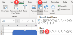 How to Draw / Create Lines in Excel & Google Sheets - Automate Excel