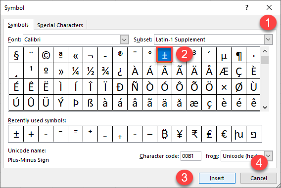 How To Insert Plus Or Minus Sign In Excel Google Sheets Automate Excel