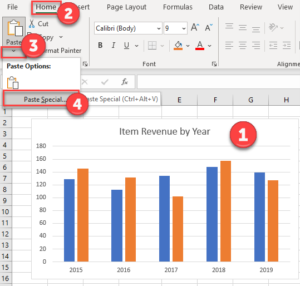 Copy Chart Format - Excel & Google Sheets - Automate Excel