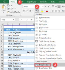 How to Add a Page Border in Excel & Google Sheets - Automate Excel