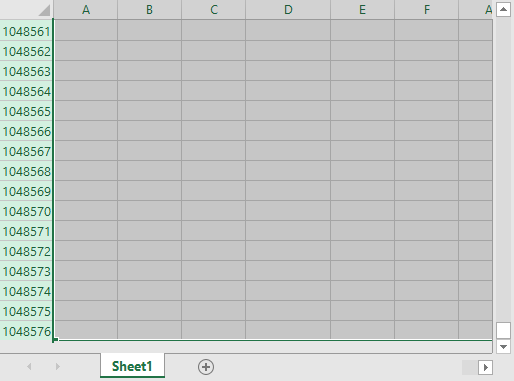 Delete Infinite Rows Columns In Excel Google Sheets Automate Excel